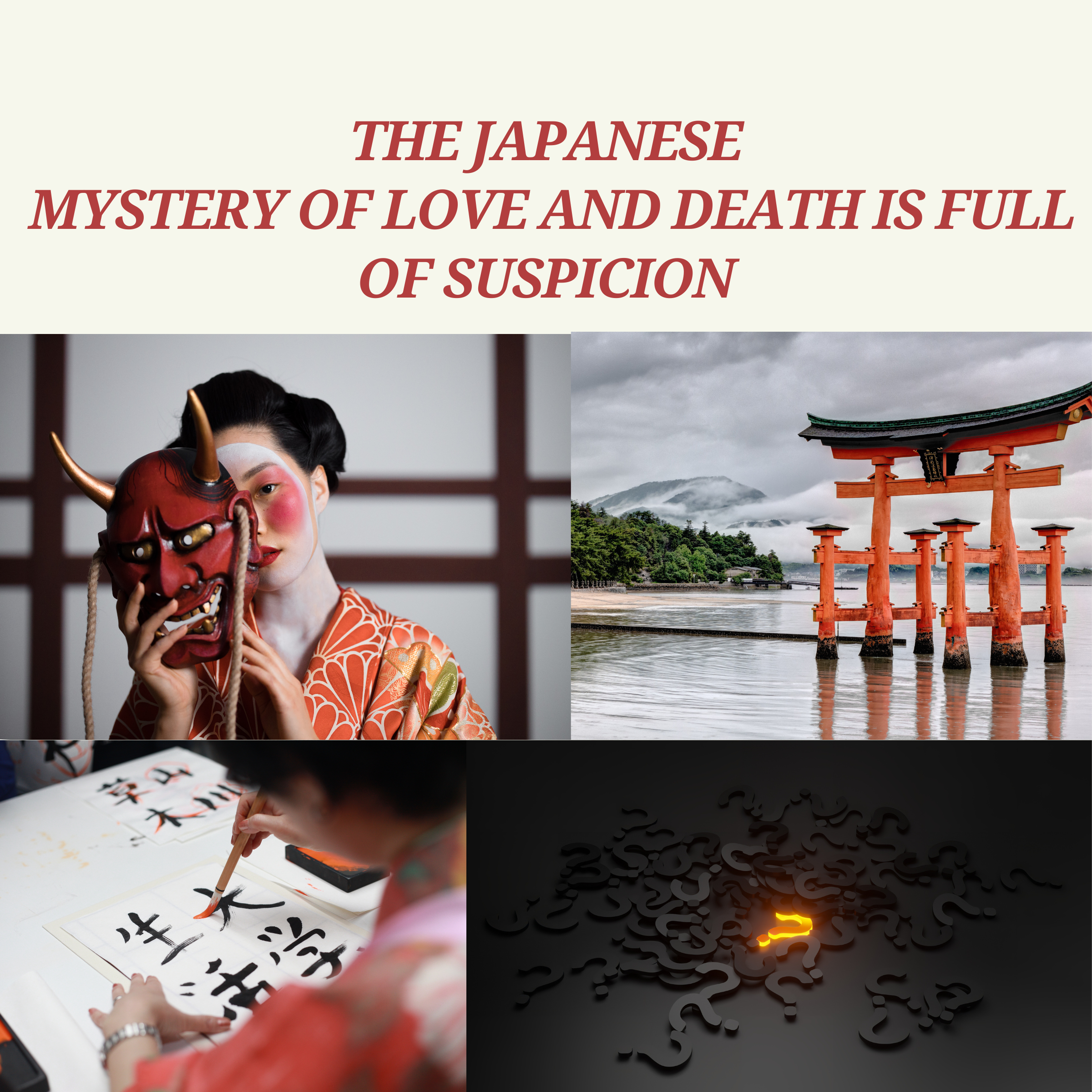 The Japanese Mystery of Love and Death is Full of Suspicion